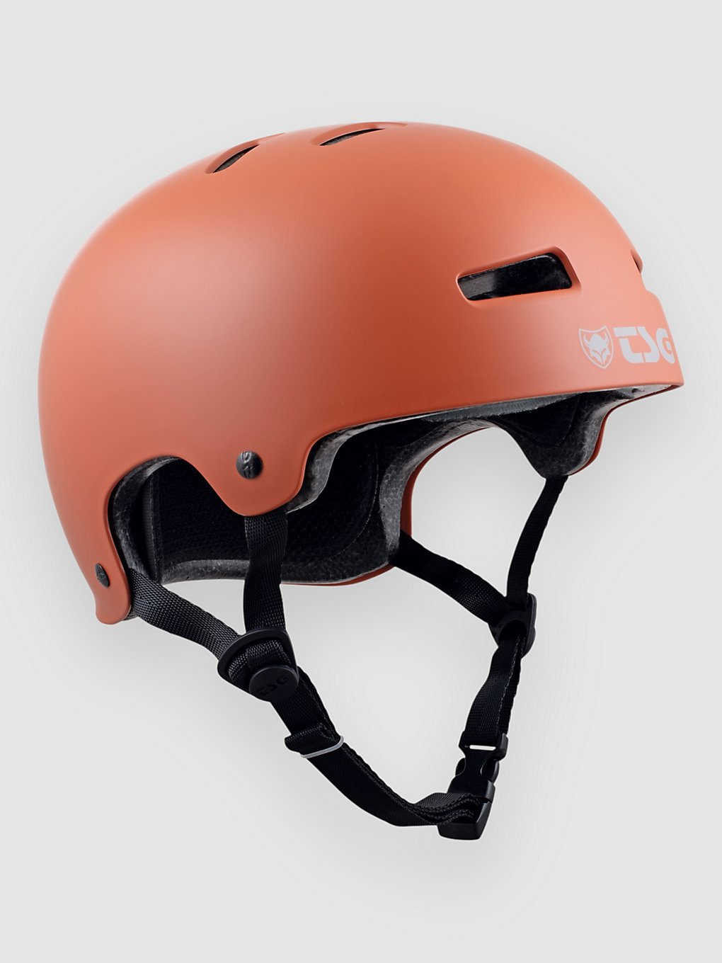 TSG Evolution Solid Colors Helm satin redwood