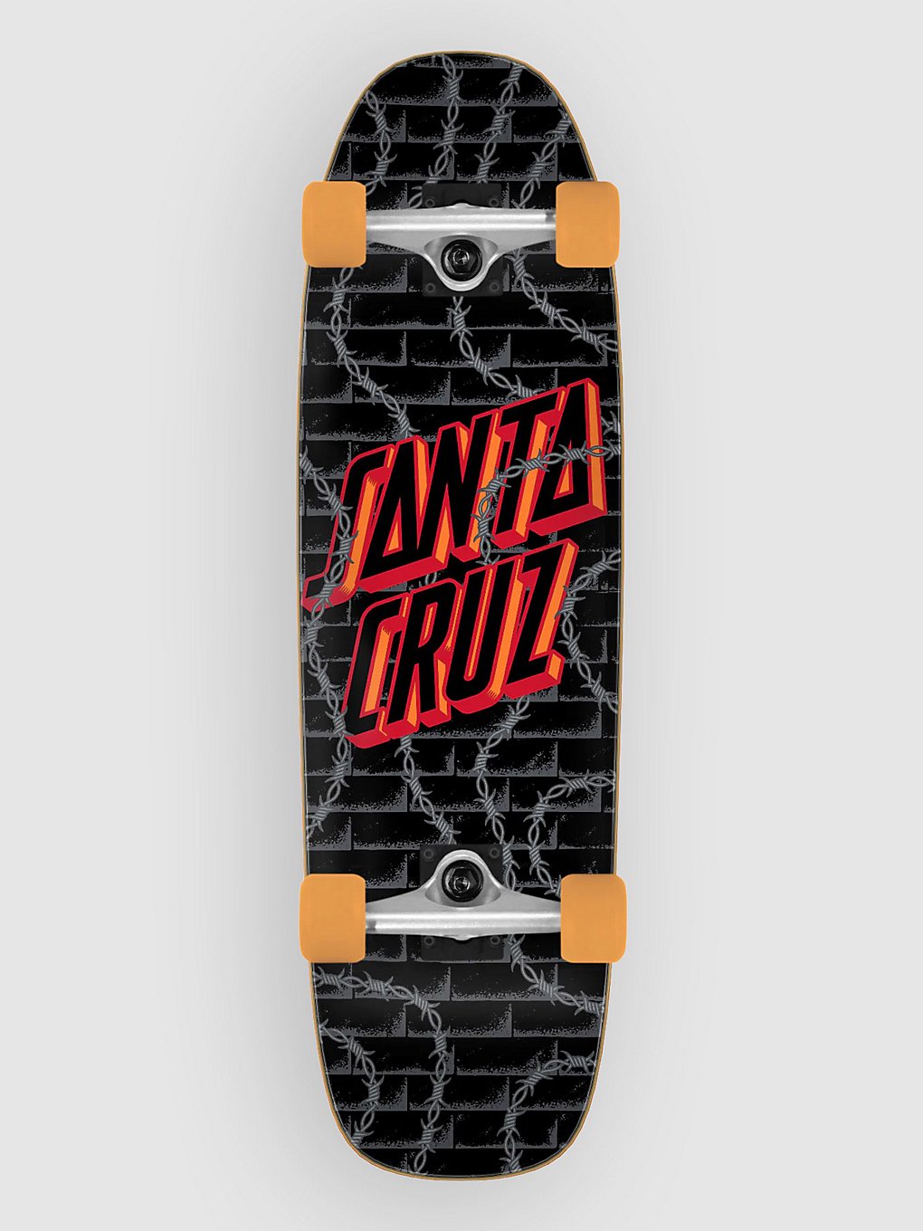 Santa Cruz Big Strip Barbwire 8.4" Skateboard black