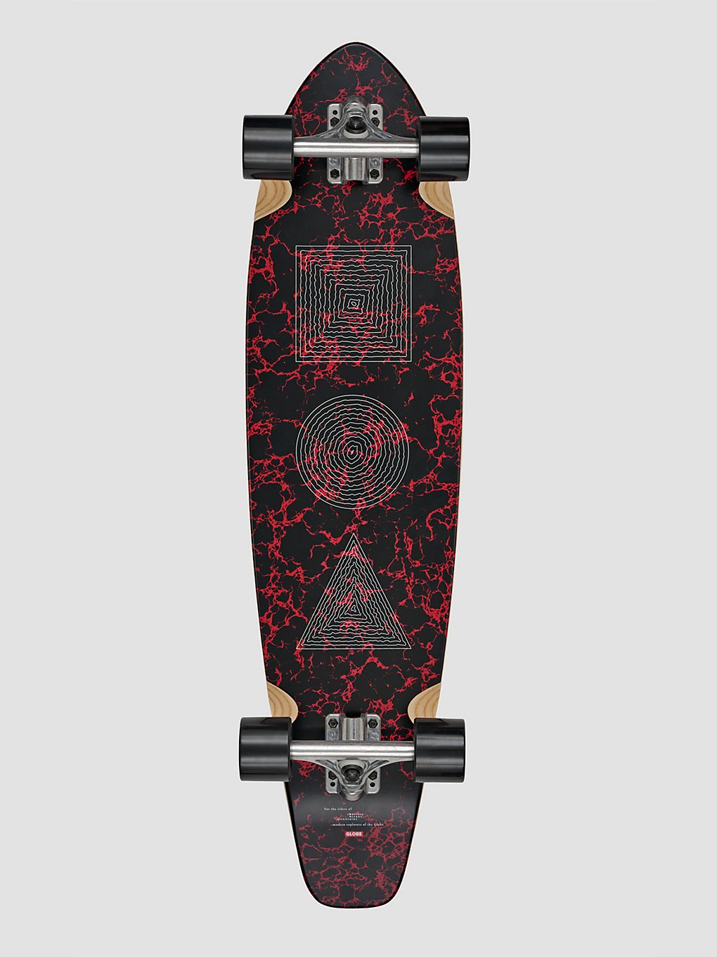 Globe The All-Time 35" Complete red marble stack