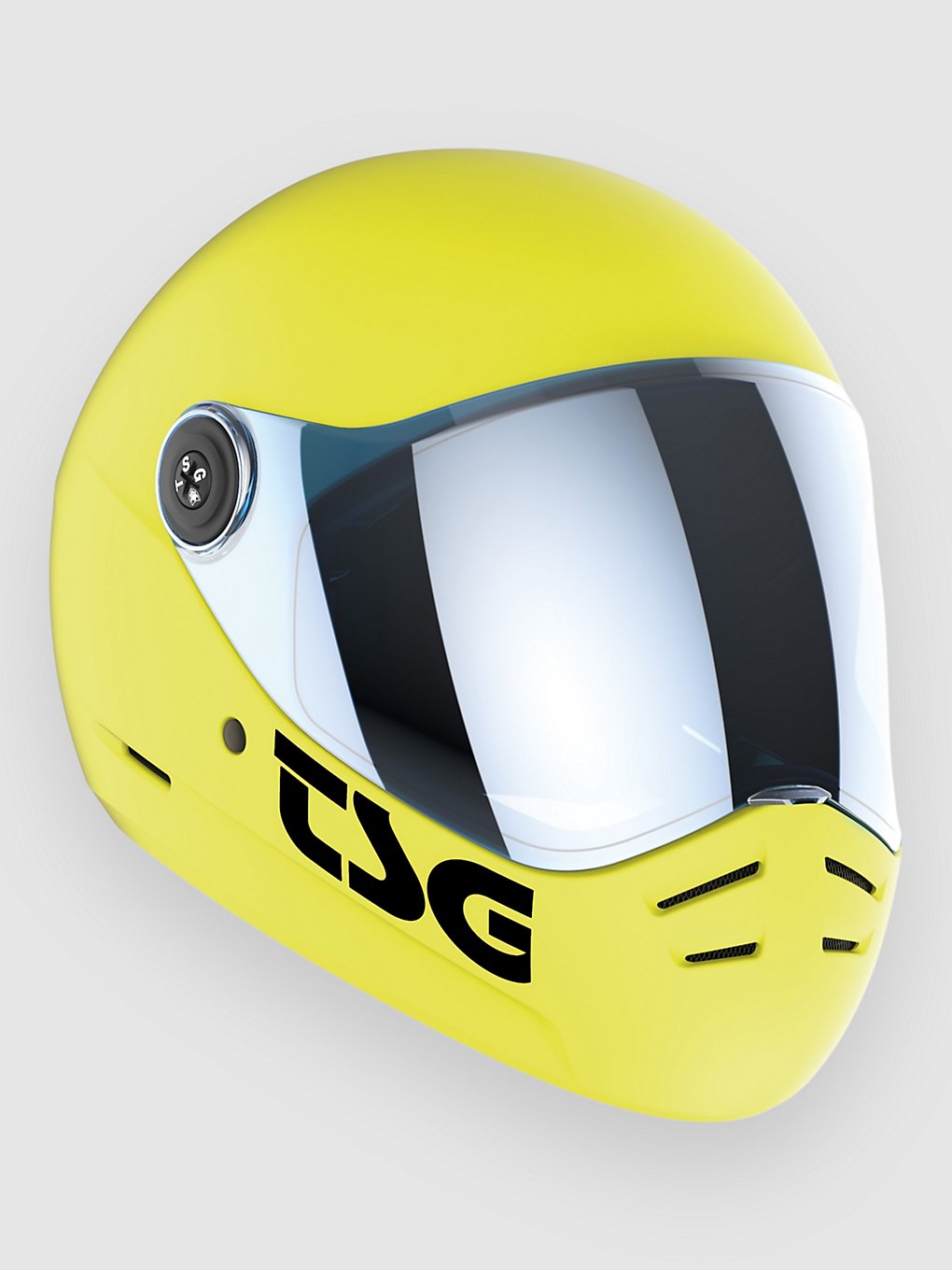 TSG Pass 2.0 Solid Color +Bonus Visor Helm satin acid yellow