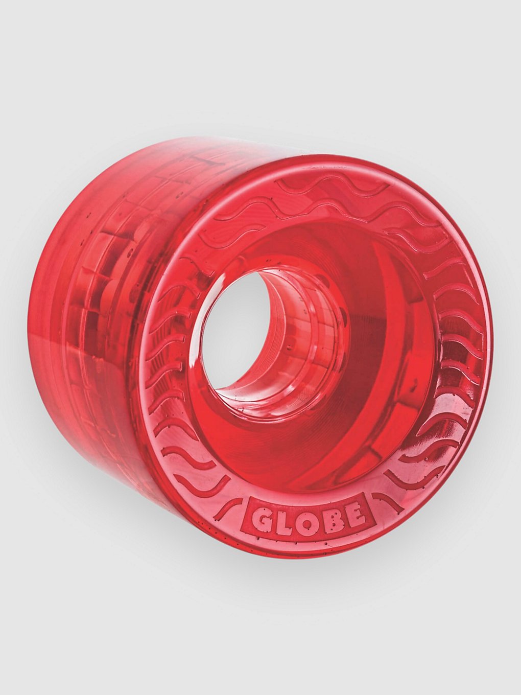 Globe Retro Flex Cruiser 58mm Wheels clear red