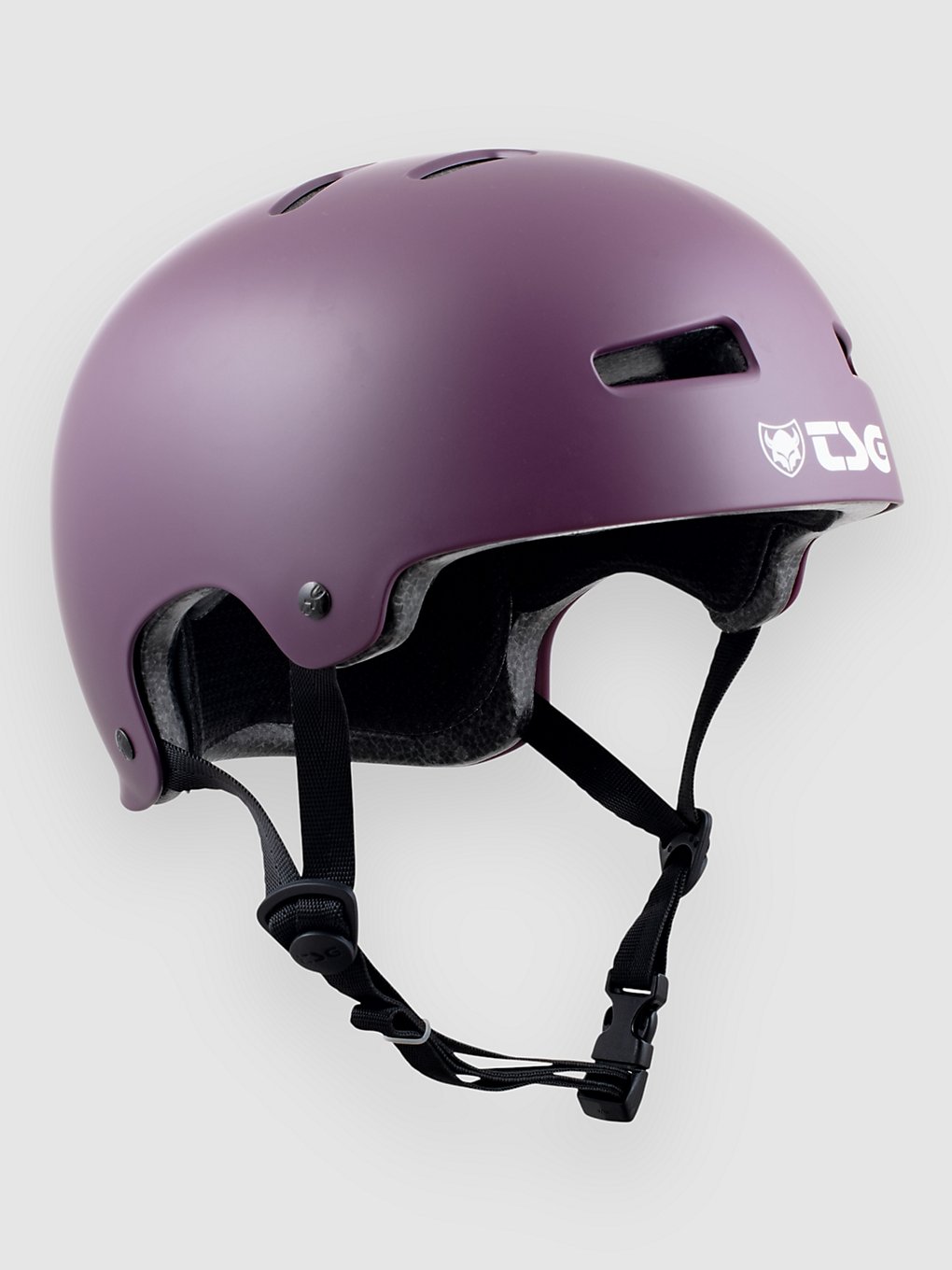 TSG Evolution Solid Colors Helm satin grape royale
